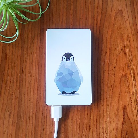 「ペンギン」モバイルバッテリー #mb-0035【受注生産・通常5～6営業日発送】