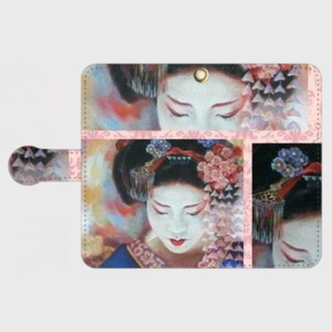 Geisha lady  　携帯ケース　オリジナルアート