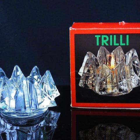 訳あり！ iittala イッタラ TRILLI トゥリッリ Mikko Karppanen ミッコ・カルッパネン キャンドルホルダー 箱付き