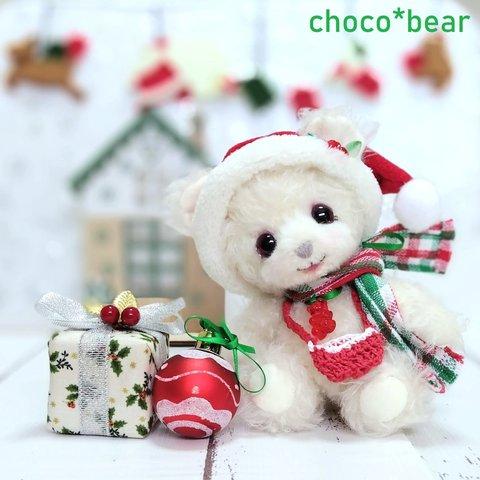 クリスマス  テディベア   choco*bear   