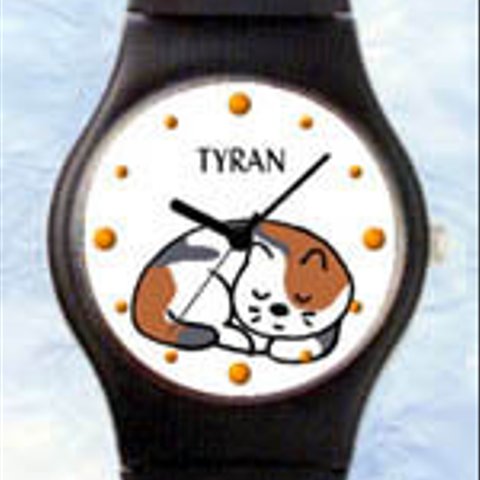 猫[CAT]-TYRAN腕時計-W1-TM　ファラ♪