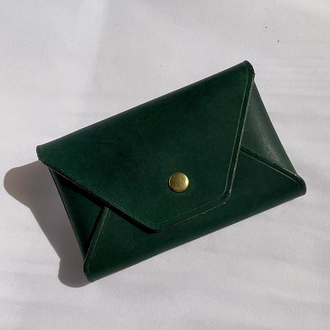 Envelope Card Case / 　Sabbia_GRN