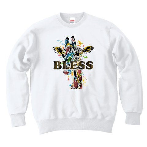 [カジュアルスウェット] bless / white