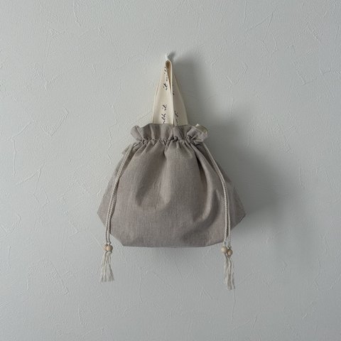 【即納】tack bag［oatmeal］