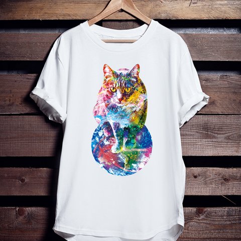 ねこバスケTシャツ「Baske Cats」