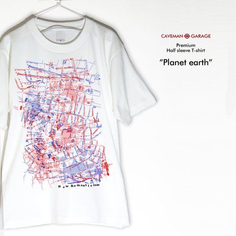 80s ＵＫロック オマージュデザインTシャツ  ※プレミアム仕様※  【ホワイト】プレミアムなちょい厚手半袖クルーネックTシャツ