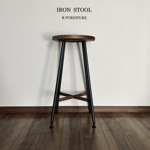 industrial stool カフェテーブル　flowerstand