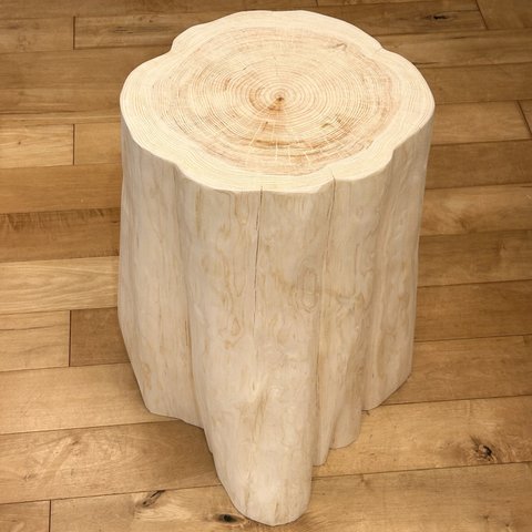 Hinoki Wood Stool No.626