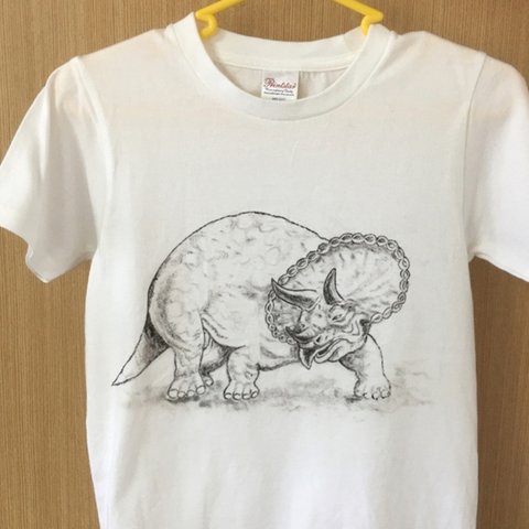 トリケラトプスTシャツ