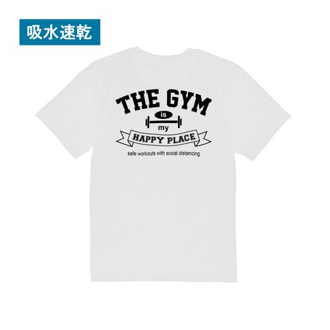 スポーツ　応援　Tシャツ、GYM 大好き！Tシャツ