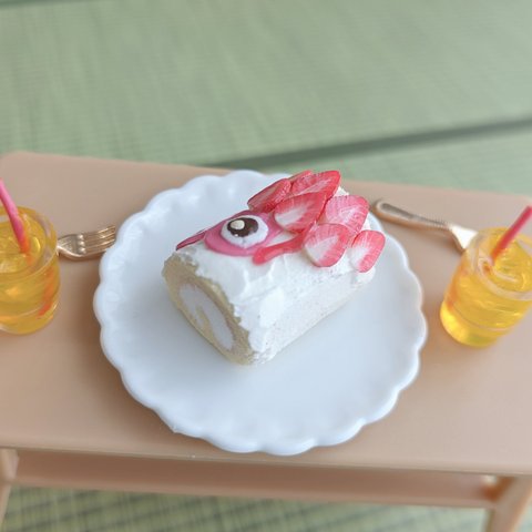 ミニチュア鯉のぼりケーキ
