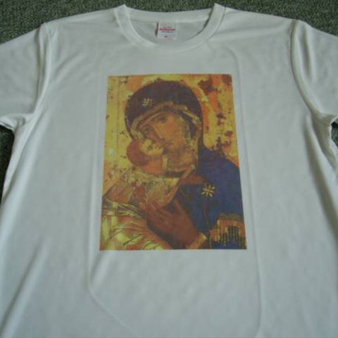 聖母マリア ドライTシャツ キリスト 新品