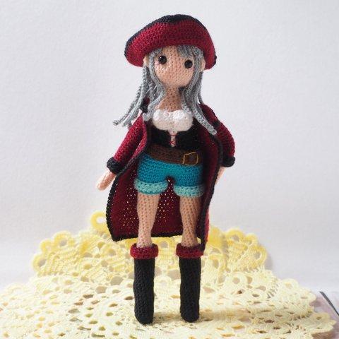 [FS]海賊な女の子　あみぐるみ