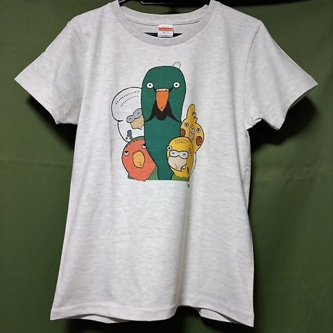 【レディースM】「ごいんこ」Tシャツ 