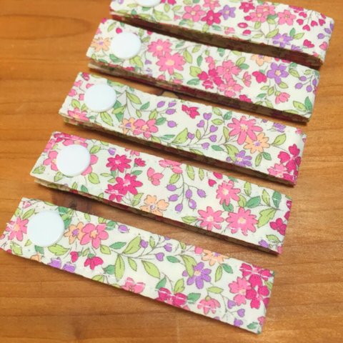 【再×5販】お名前入れます☆ネームタグ*花柄