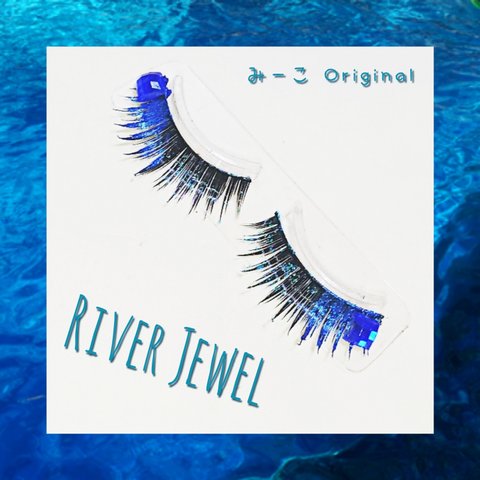 新作♥ River Jewel デコつけまつげ 送料込み