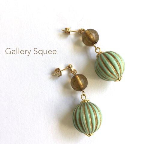 【再販】Mint Green + Vintage Gold Core 