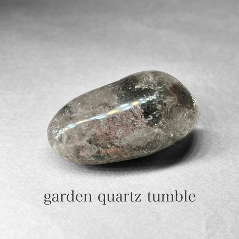 garden quartz tumble / ガーデンクォーツタンブル 12 ( レインボーあり )