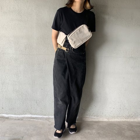 waist  pouch  W キナリ 〈ウエストポーチ ウエストバッグ〉