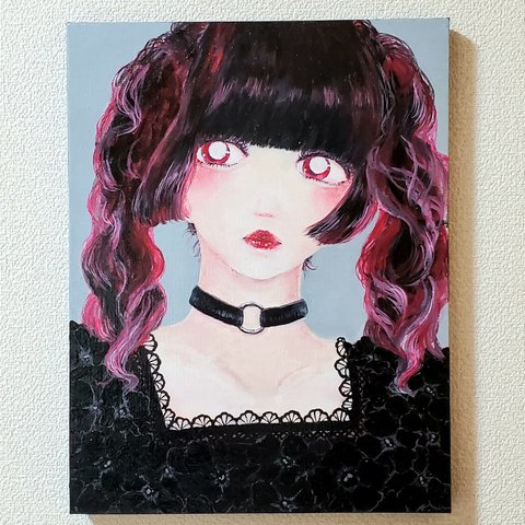 ブラック・ベルベット　【油彩画】