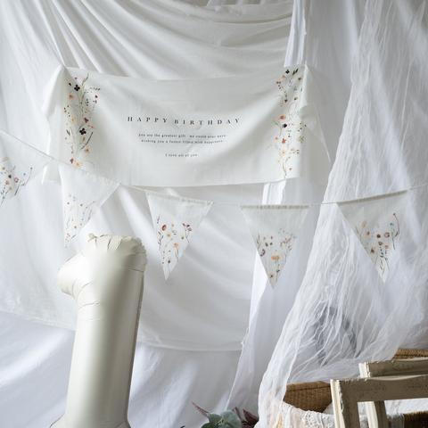 |BIRTHDAY TAPESTRY cotton linen（36×100）dress
