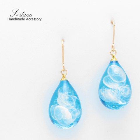 海月(1142) ピアス/イヤリング/ノンホールピアス/樹脂ピアス