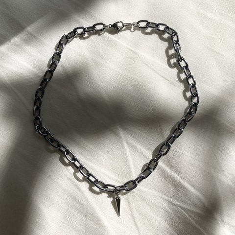 spike chain necklace #1