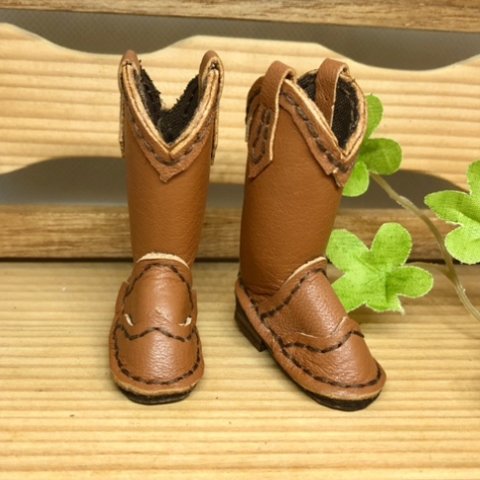 森き　ミニチュアウエスタンブーツ　miniature boots.