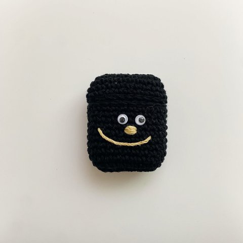 airpods ブーサくん　ブラック