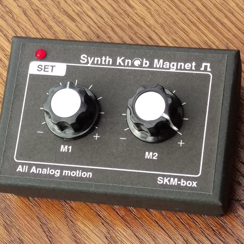 【ケース＆マグネット】SKM-box Synth Knob Magnet