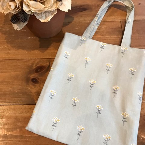 ＊ミントグリーンの小花柄のミニbag＊デコレクションズ＊再販