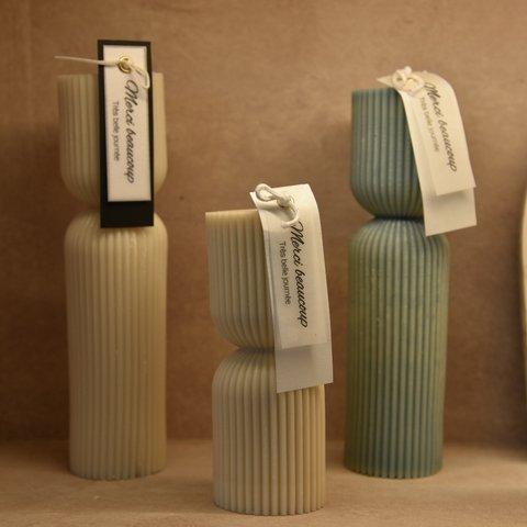 stripe candle (大)