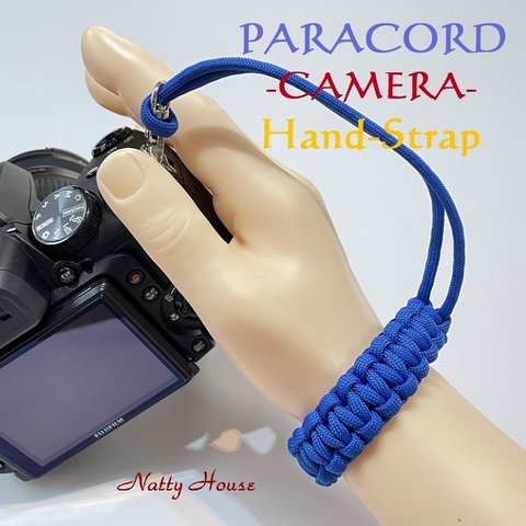 ハンドストラップ カメラ PARACORD パラコード パラシュート アウトドア ロープ キャンプ 防災 手編み 送料無料