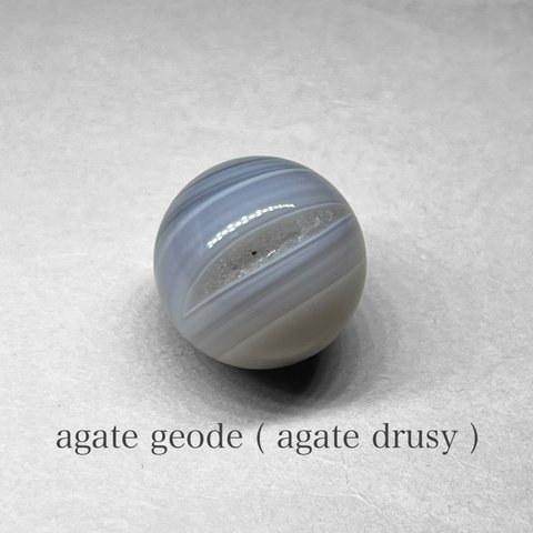 agate geode ( agate drusy ) sphere：treasure agate / アゲートジオード ( アゲートドゥルージー ) スフィア A