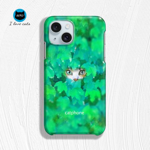 猫 スマホケース A182