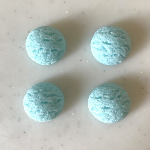 Mint Blue Ice Cream Cabochons 