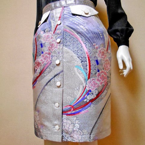 帯のタイトスカート Kimono Skirt WS-021/S