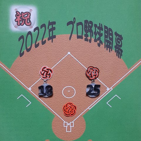 読売　プロ野球１２球団水引⚾　読売ジャイアンツ🐇