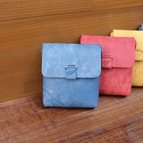 iQOSケース Square  Pueblo berry Blue