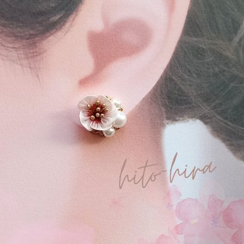 【ネット限定販売】一花さくらピアス:イヤリング