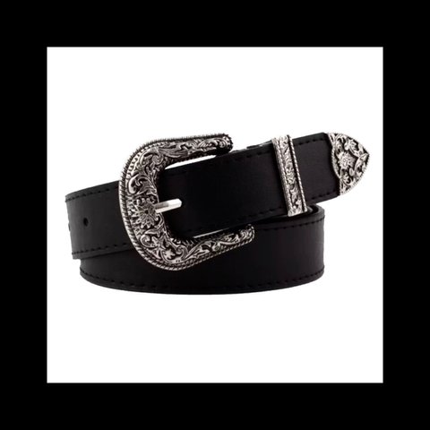 再販【arabesque_buckle ベルト 。】﻿アンティーク シルバー バックル アラベスク レザー ゴシック パンク ロック  病みかわいい  モード