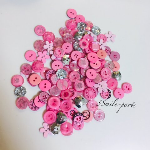 button#25 ピンク  約100pcs