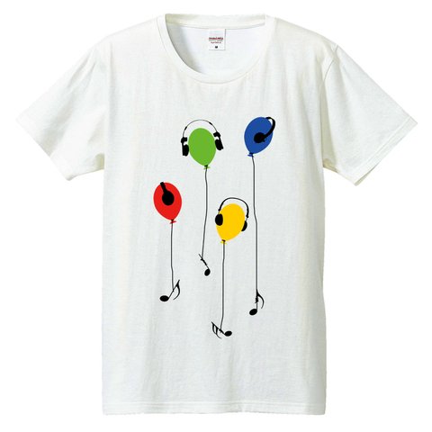 [Tシャツ] Music Balloon