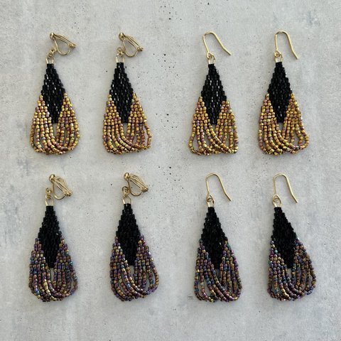 【選べる金具】Illumination earrings 