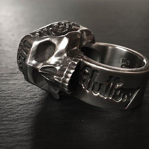 Tongue Out The Seven Deadly Sins Skull Ring