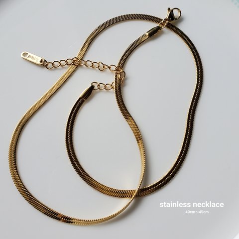 《ステンレス》3mm gold【N-225】