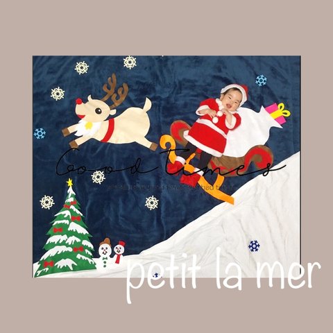 【再販×10以上・いいね♡×120】❁12月❁ クリスマス 寝相アート ♡ ねっころがりアート✾サンタクロース✾スノーマン✾月齢写真✾月齢カード