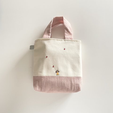 230.tote bag_give me apples(red×yellow)