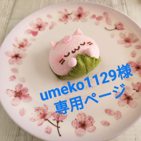 umeko1129 様 専用ページ