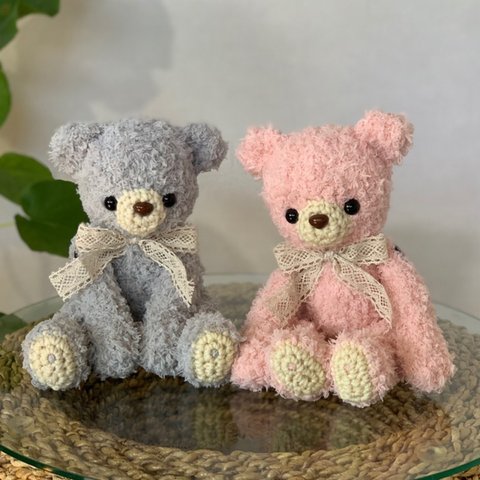 ふわもこベア🐻♡ 編みぐるみ